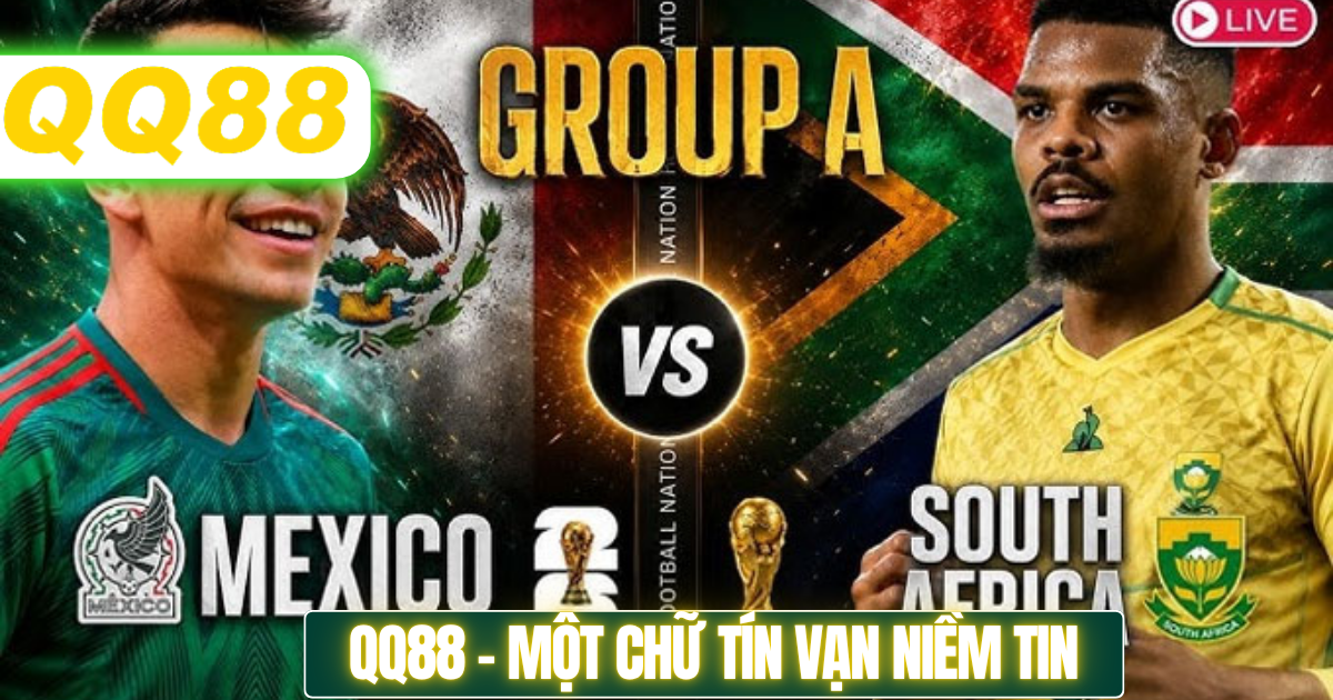 Soi kèo Mexico vs Nam Phi 12/06/2026 02:00 đại diện của quốc gia mexico vs nam phi